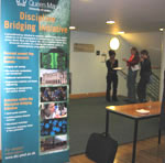 Discipline Bridging Initiative banner at 17 January 2007 seminar